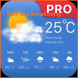 weather forcast pro icon