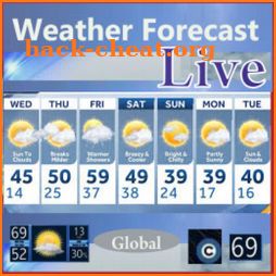 Weather Forecast Live - Global icon