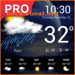 Weather forecast pro icon