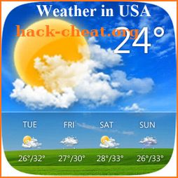 Weather in USA icon