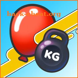 Weight vs Balloon 3D icon