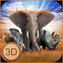 Wild Animals World - Savannah Simulator icon