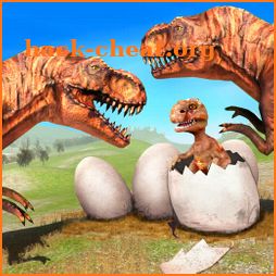 Wild Dino Family Simulator: Dinosaur Games icon