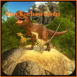 Wild dinosaur family survival simulator icon