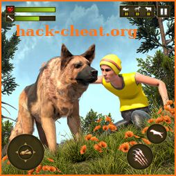 Wild Dog Pet Simulator Games icon