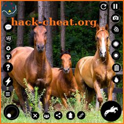 Wild Horse Family Riding Game icon