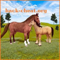 Wild Horse Simulator Games icon