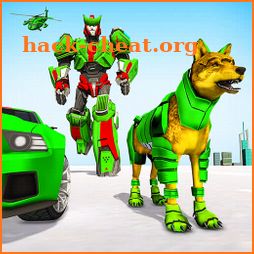 Wolf Robot Transforming Games – Robot Car Games icon