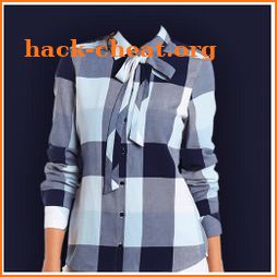 Women Formal Shirt Suit Photo Editor icon