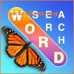 Word Search Butterfly icon