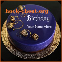 Write Name On Cake Birthday icon