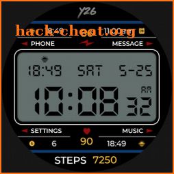 Y26 Retro-licious Watch Face icon