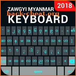 Zawgyi Myanmar keyboard icon