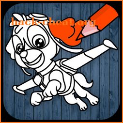 Zuma Puppy Patrol Coloring Book icon