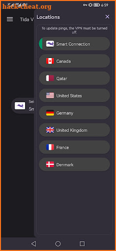 فیلتر شکن قوی پر سرعت-Tida vpn screenshot