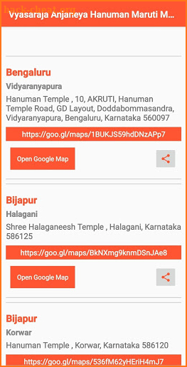 ಶ್ರೀ ವ್ಯಾಸರಾಜ ತೀರ್ಥ  ಆಂಜನೇಯ  - Vyasaraja Anjaneya screenshot