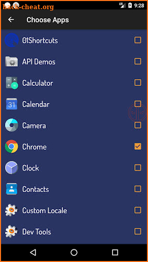 01Shortcuts - Quick Shortcut Maker - App Search screenshot