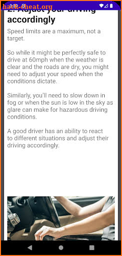 10 Driving Tips screenshot