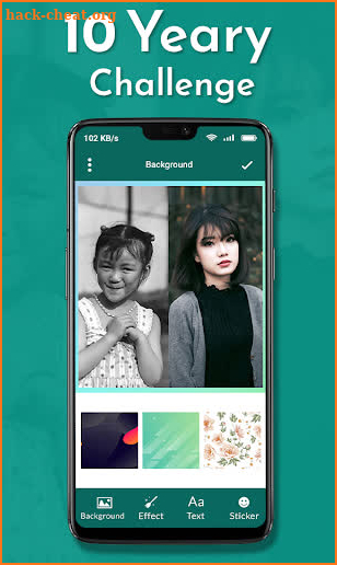 10 Years Challenge Photo Maker screenshot