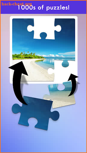 100 PICS Jigsaw Puzzles Game screenshot