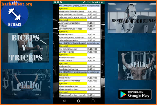 100 Rutinas para GYM PRO screenshot