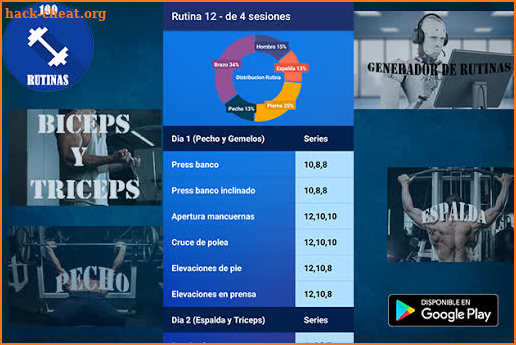 100 Rutinas para GYM PRO screenshot