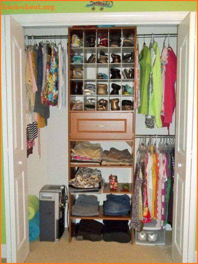 100 Small Closet Organizer screenshot