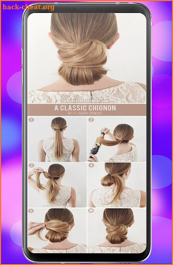 1000+ Girl Hair style - Step by step screenshot