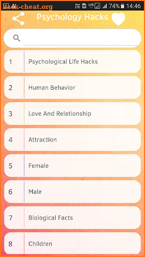 1000+ Psychology Facts & Life Hacks - Crush,Love.. screenshot