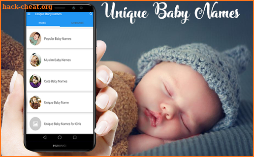 1000+ Unique Baby Names for Boys & Girls 2018 screenshot