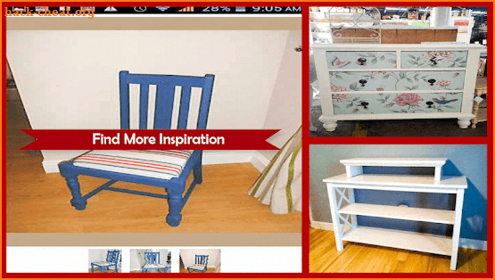 1001 DIY Upcycled Furniture Ideas screenshot