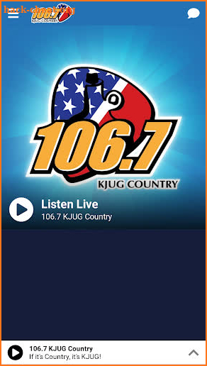 106.7 KJUG COUNTRY screenshot