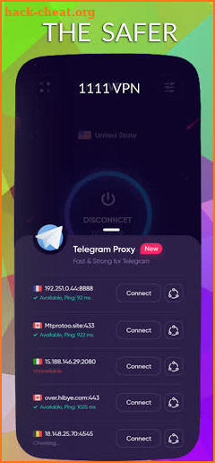 1111VPN - Fastest & Unlimited VPN Internet screenshot