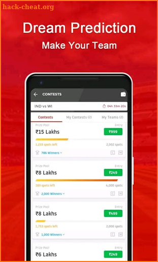 11app - Teams For Dream11, My11Cricle, Dream11 tip screenshot