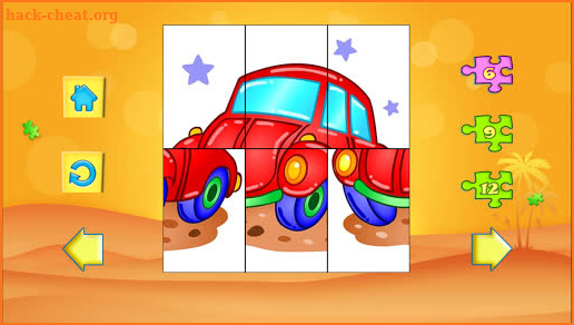 123 Kids Fun PUZZLE GREEN screenshot