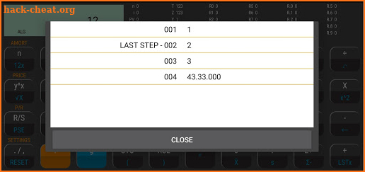 12C Pro Financial Calculator screenshot