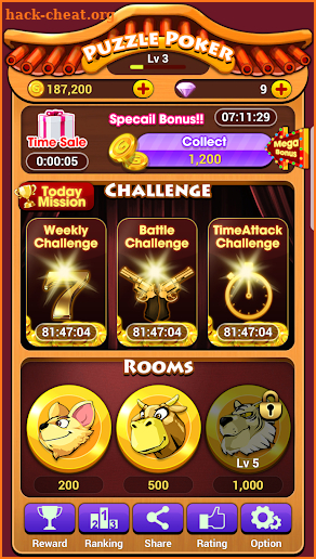 12God Puzzle Poker screenshot