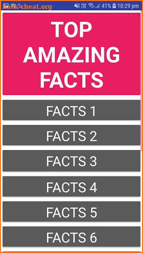 130 STUNNING FACTS screenshot