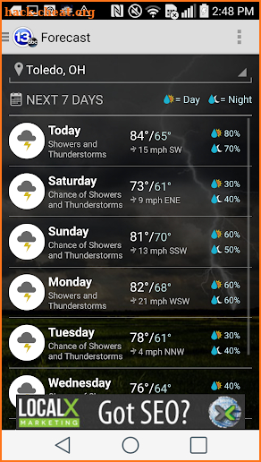 13abc Weather Radar screenshot