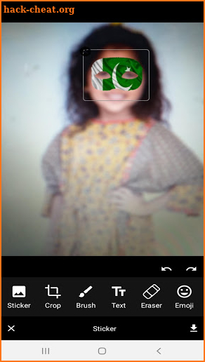 14 August Photo App and Pakistan Flag face screenshot