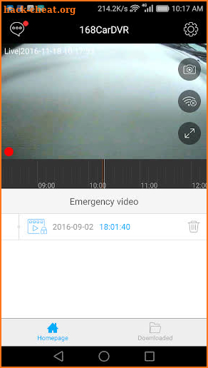 168CarDVR screenshot