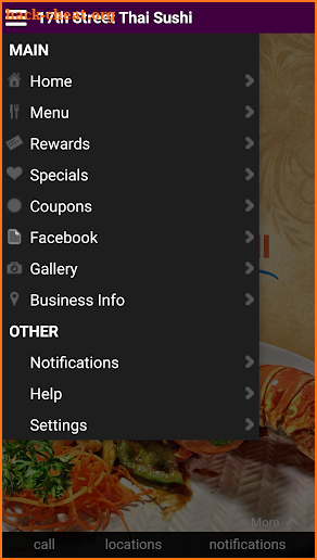 17th Street Thai Sushi screenshot