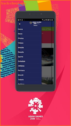 18th Asian Games 2018 Official App screenshot