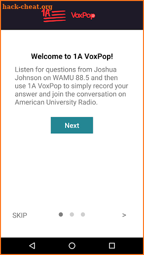 1A VoxPop screenshot