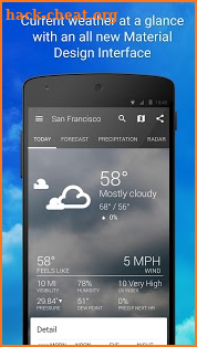 1Weather:Widget Forecast Radar screenshot