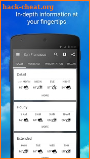 1Weather:Widget Forecast Radar screenshot