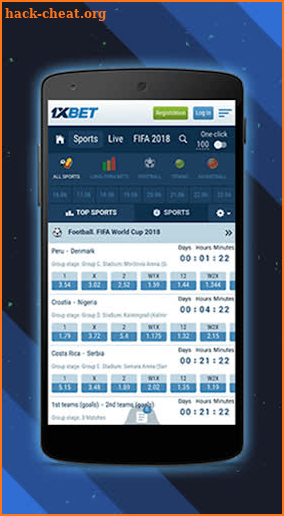 1x Sports Betting Tips 1xBet screenshot