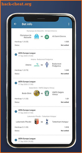 1xbet-All Sports Results and Betting Guide screenshot