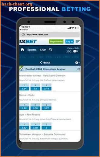 1xBet App Sports Betting Guide screenshot