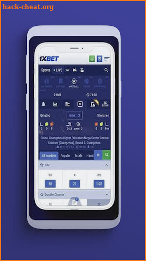 1XBET betting learn screenshot